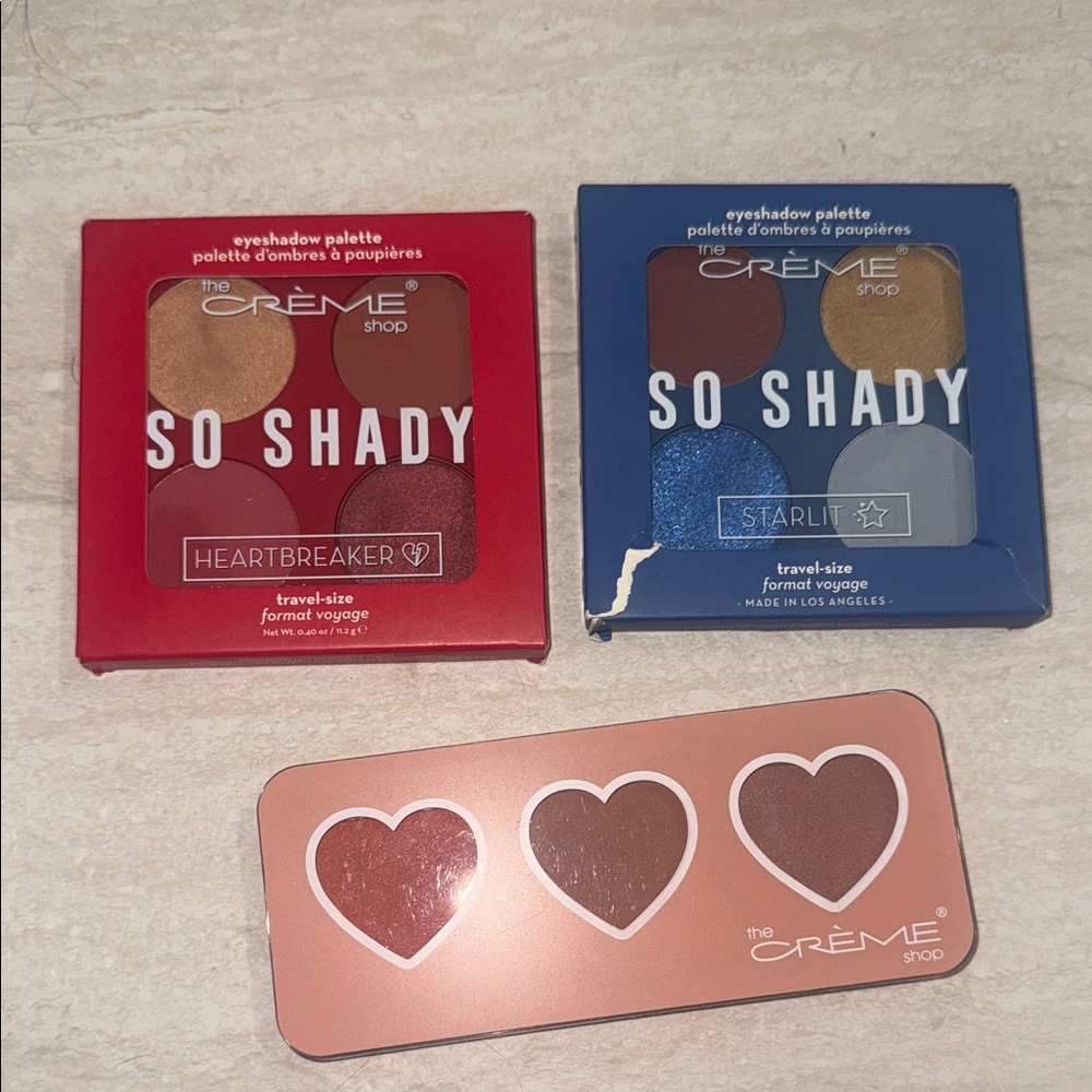 So Shady Eyeshadow Palettes NEW